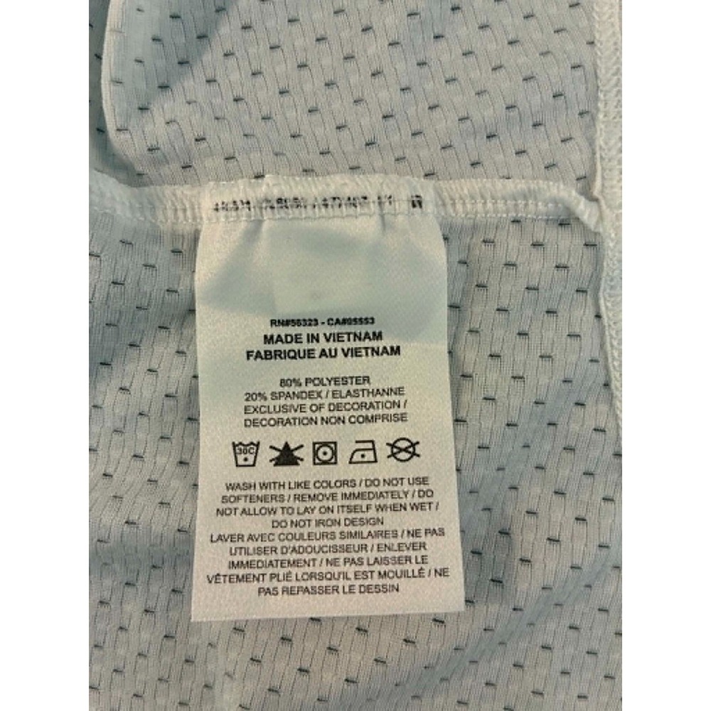 Nike One Dri-FIT Womens XL White Mesh Training Tank Top Sleeveless NWT - Picture 6 of 8